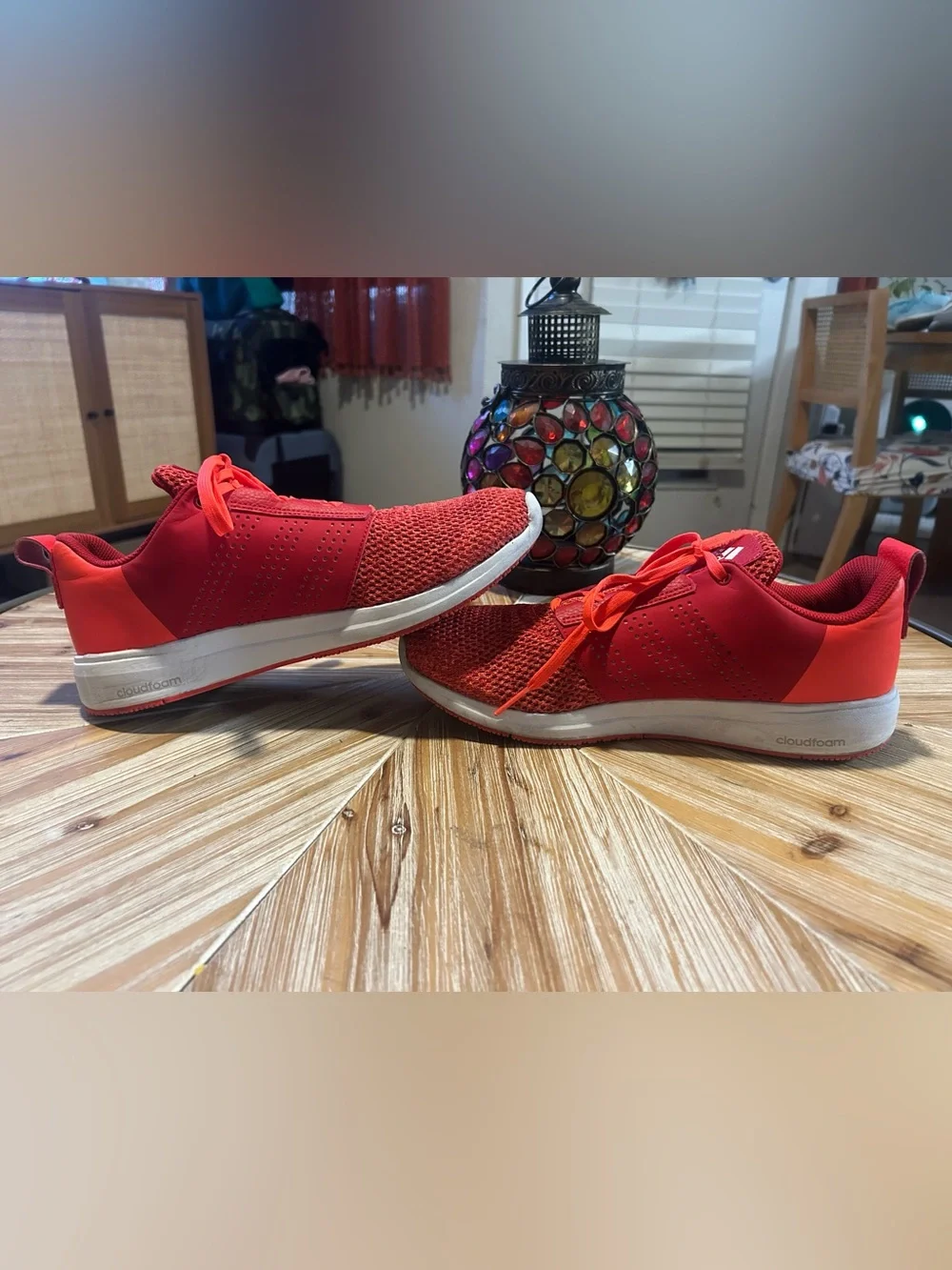 adidas vibrant red